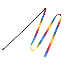 Load image into Gallery viewer, Cat Toys Cute Funny Colorful Rod Teaser Wand Plastic Pet Toys for Cats Interactive Stick Cat Supplies
