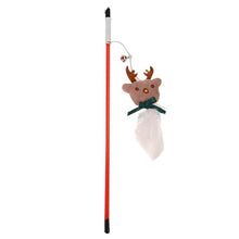 Load image into Gallery viewer, Cat Toys Cute Funny Colorful Rod Teaser Wand Plastic Pet Toys for Cats Interactive Stick Cat Supplies
