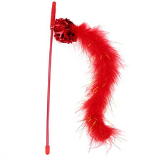 Load image into Gallery viewer, Cat Toys Cute Funny Colorful Rod Teaser Wand Plastic Pet Toys for Cats Interactive Stick Cat Supplies
