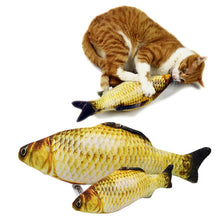 Load image into Gallery viewer, Pet Soft Plush Creative 3D Carp Fish Shape Cat Toy Gifts Catnip Fish Stuffed Pillow Doll Simulation Fish Playing Toy For Pet
