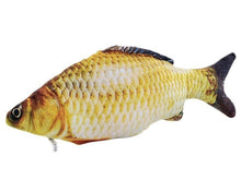 Load image into Gallery viewer, Pet Soft Plush Creative 3D Carp Fish Shape Cat Toy Gifts Catnip Fish Stuffed Pillow Doll Simulation Fish Playing Toy For Pet
